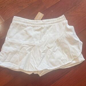 Vestique Creamy Color Women's Denim Skort Small NWT